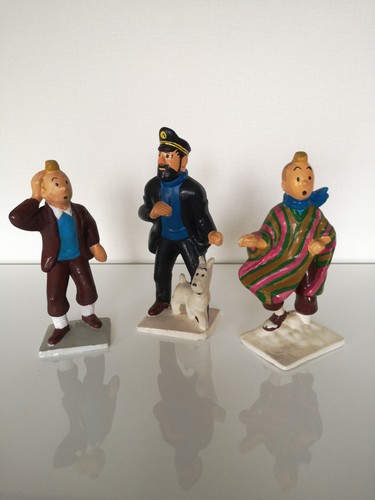 Figurines tintin plâtre - 3,