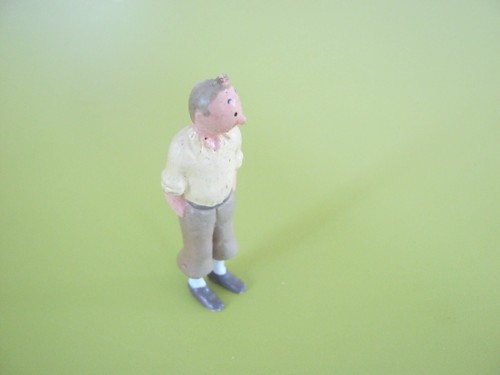 Figurine tintin main - main, les