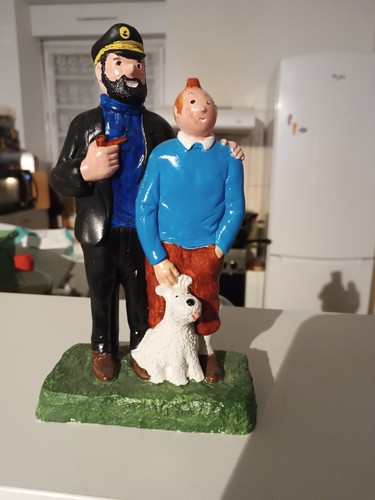 Posture tintin plâtre - posture,